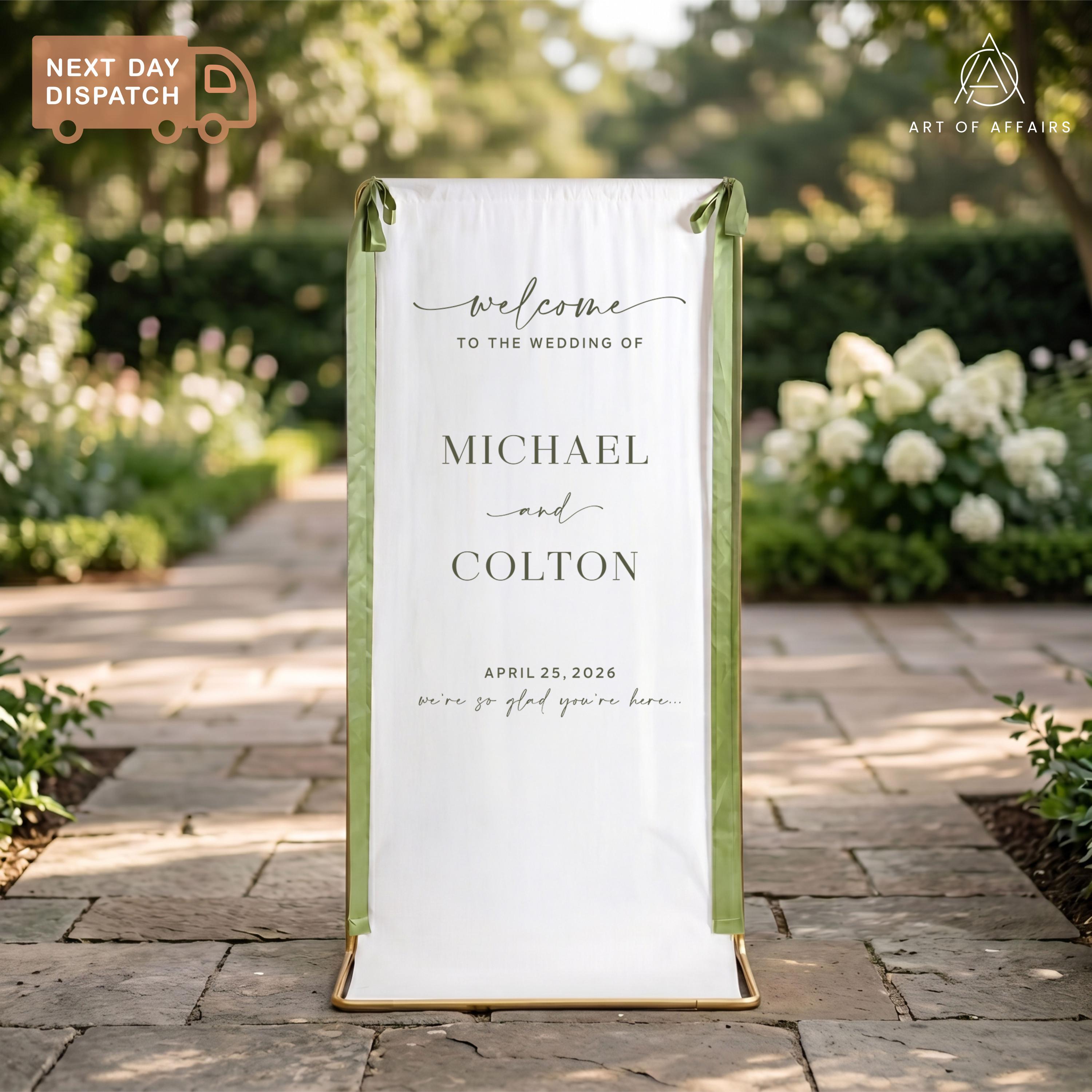 Frosted Acrylic Wildflower Wedding Menu Cards